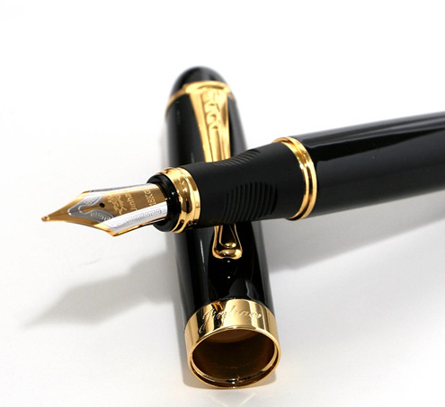 Iraurita Fountain pen Full metal Golden Clip