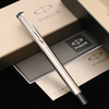 Silver Metal Parker Brand Fountain Pen