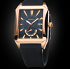 Curren Rectangle Dial Business Watch