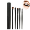 Eyeshadow Brush,Black/Pink Soft Hair Makeup Brushes