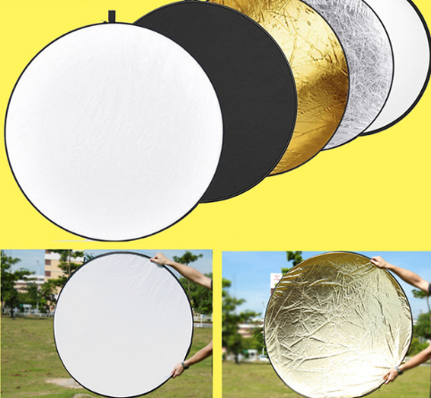 43-inch / 110cm 5-in-1 Foldable Round Lighting Reflector