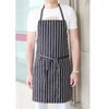 Chef Stripe Bib Apron with Pockets