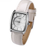 Quartz Leather Band Tonneau Office Ladies Wristwatches